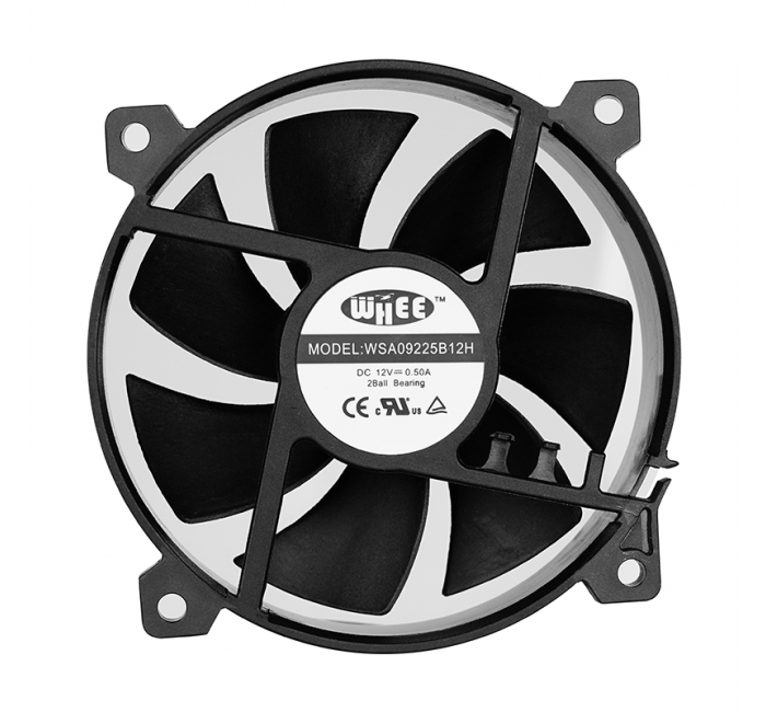 Electric Axial Flow Fan Low Noise 92x92x25mm round Frame 90mm 5v 12v 24v DC Cooling Ventilation Exhaust Fan for Farms