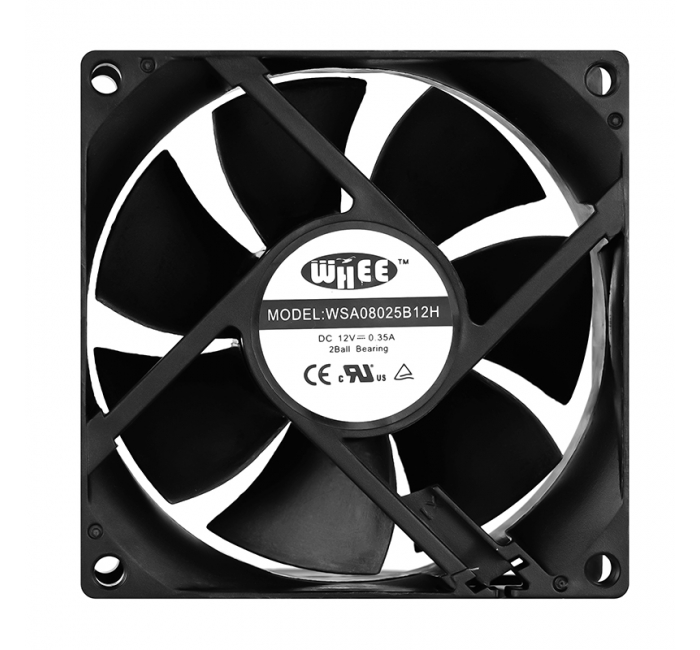 12V 24V Axial Flow Brushless Cooling Fan Electric Exhaust Ventilation with OEM ODM Customization 80mm 8025 DC DC Ventilation Fan