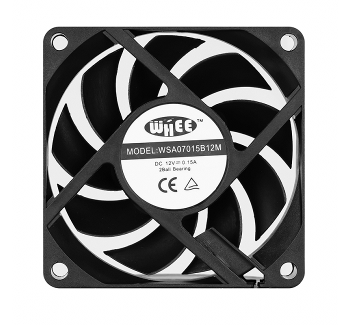 70x70x15 Ventilation Exhaust Fan DC Electric Power Hydraulic OEM 70mm Axial Air Flow Cooling Fan Silent Fan